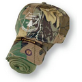 Creative Combo - The Camouflage Cap and White Hanes 5280 T-Shirt